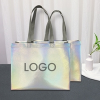 Bolsas Diarias Reutilizables Ecológicas Personalizadas de Tela No Tejida con Logotipo Impreso para Calcetines, Peluches y Embalaje de Regalos