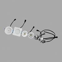 Projecteur LED d'urgence non alimenté 3W haute puissance avec batterie Li-ion rechargeable et option de test automatique disponible