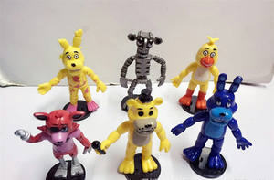 TY2601 Calidad Premium <span class=keywords><strong>Five</strong></span> <span class=keywords><strong>nights</strong></span> <span class=keywords><strong>at</strong></span> <span class=keywords><strong>Freddy</strong></span> juguetes figura de acción <span class=keywords><strong>3D</strong></span> PVC muñeca 6 Pcs <span class=keywords><strong>Five</strong></span> <span class=keywords><strong>Nights</strong></span> <span class=keywords><strong>at</strong></span> <span class=keywords><strong>Freddy</strong></span> Figuras de acción - Product Image 2
