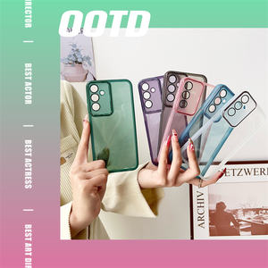 Per Galaxy A55 custodia protettiva in morbida TPU con lente trasparente trasparente custodia per telefono cellulare <span class=keywords><strong>Samsung</strong></span> A35 <span class=keywords><strong>A54</strong></span> - Product Image 6