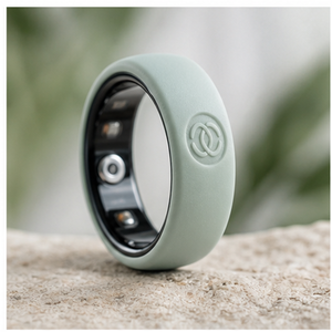 Coque de protection en silicone tressé pour Oura Ring 4 Gen 3, avec logo personnalisé, design corde tressée, confortable et mince - Product Image 1