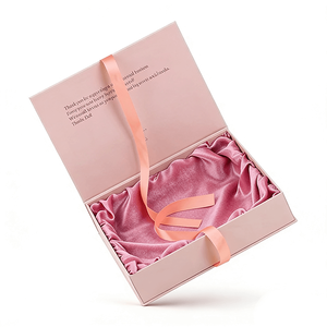 Custom Luxury Gold Foil Coated Paper Magnetic Gift Boxes for Cosmetics Skincare <b>Set</b> - Product Image 2