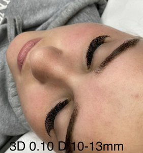 Ngắn Gốc Cơ Sở 2D 3D 4D 5D Premade Fan 0.10 Độ Dày 8Mm Để 18Mm Chiều Dài Nhiệt Ngoại Quan Khối Lượng Lash Khay Mở Rộng - Product Image 2