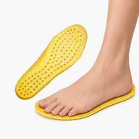 Semelles de sport AureRight en PU et ETPU - Semelles flexibles antichoc et écologiques unisexes pour les activités de plein air