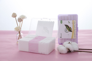 Vente CHAUDE 100% coton bambou tampons démaquillants lavable microfibre tampons démaquillants - Product Image 2