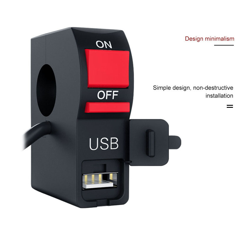 Мотозапчасти на руль мотоцикла или электрический стартер единый ATV огнестойкий переключатель 4 проводное подключение звуковой сигнал свет Настенные переключатели