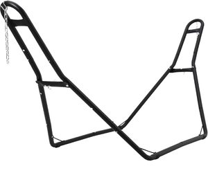 Soporte de Acero para Hamaca, para 2 Personas, Compatible con Hhamacas de 9 a 14 Pies, Ajustable, Universal, para Dormitorio, Jardín, Camping, Uso Duradero - Product Image 1