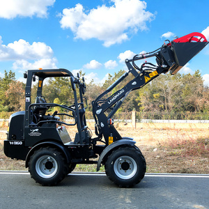 Mini-chargeuse frontale compacte Landward W1160 avec fourche à palettes, haute performance, vente directe Europe - Product Image 2