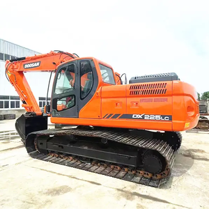 Excavadora usada Doosan225 Dx225 Dx225lc Dx 225 de 22 toneladas, máquina de movimiento de tierras sobre orugas de segunda mano, precio al por mayor - Product Image 2