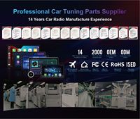 Écran vertical universel de 9,7 pouces et 12 pouces, style Tesla, autoradio Android 2Din, navigation GPS, lecteur DVD de voiture, Carplay, Android Auto