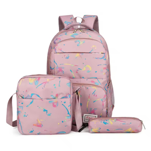 Lightweight Fashion Waterproof Large Capacity Nylon Lining Animal Print Zipper Girls <b>School</b> <b>Backpack</b> 6th Grade Primary Student - Product Image 2