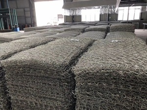 <span class=keywords><strong>Grillage</strong></span> hexagonal en fil de fer galvanisé robuste pour gabions - Product Image 5
