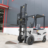 Chariot élévateur contrepoids électrique assis 2026 1.5T 2T 3T avec moteur AC, batterie lithium, tout-terrain, pour entrepôt, homologué CE, livraison gratuite
