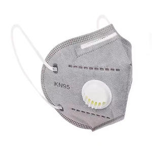 Masker pelindung pribadi pabrikan Logo kustom modis KN95 masker debu putih hitam masker wajah debu <span class=keywords><strong>Respirator</strong></span> cetakan - Product Image 1