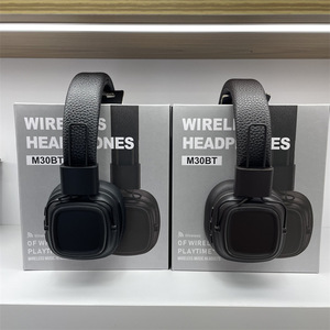 หูฟังไร้สาย M30BT แบบครอบหู สำหรับเล่นเกม พร้อมการชาร์จแบบ Type C ดีไซน์พับได้ - Product Image 2