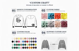 Felpa con Cappuccio da Uomo Stile High <span class=keywords><strong>Street</strong></span> Personalizzata OEM/ODM con Stampa a Lettere, Asciugatura Rapida, 100% Cotone Terry - Product Image 4