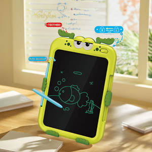 2 ila 4 yıl diğer eğitici oyuncaklar LCD yazma tableti çocuklar için renkli ekran beraberlik LCD yazma pedi Doodle kurulu - Product Image 2