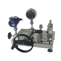 Nouveau modèle de calibrateur de pression à piston hydraulique de luxe pour bureau, testeur de poids mort, manomètre