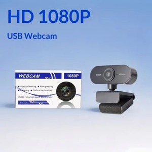 Cámara Web USB HD 1080P 2K 30FPS Modelo A32 para Computadora <span class=keywords><strong>de</strong></span> Escritorio y Portátil, Clases en Línea, Interfaz USB - Product Image 1
