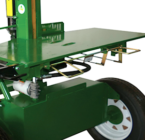 Système de contrôle innovant à deux mains <span class=keywords><strong>Fendeuse</strong></span> de bûches de bois avec élévateur de bloc à câble d'une capacité de 150 kg. - Product Image 2