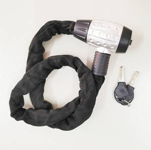 Candado de <span class=keywords><strong>cadena</strong></span> de <span class=keywords><strong>bicicleta</strong></span>, combinación de alta resistencia, Combo Digital, 4 - Product Image 1