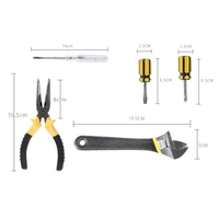 Fabricant 13pcs Maintenance Hand Work Tools Multi-functional Household Set Hardware Toolbox