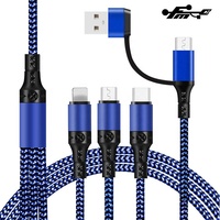 Tipe C PD Kabel Data 5 In 1 PD Cepat Pengisian Kabel PD Flash Pengisian 60W untuk Apple 20W Kabel