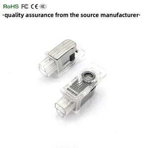 ไฟส่องโลโก้เลเซอร์ KEMAUTO 12V รุ่นใหม่ สำหรับประตูรถยนต์ <span class=keywords><strong>Audi</strong></span> A5/A4/A6/A7/A8/<span class=keywords><strong>Q5</strong></span>/Q7/Q8 ไฟ LED ต้อนรับ - Product Image 6
