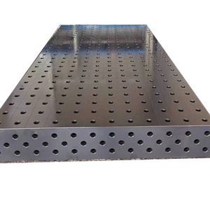 Plataforma 3D de <span class=keywords><strong>hierro</strong></span> <span class=keywords><strong>fundido</strong></span> flexible multifunción personalizable Mesa de soldadura de nueva condición con diseño de plantilla 3D - Product Image 1