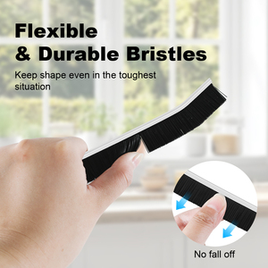 Juego de Cepillos de Limpieza para Esquinas y Grietas con Mango Largo, Cepillo para Polvo, Baño, Inodoro, Cocina, Detallado de Autos, OEM ODM - Product Image 3