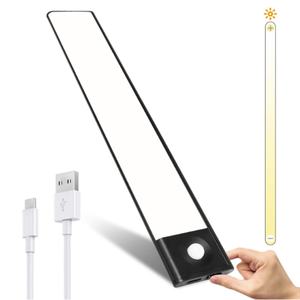 Iluminación de Armario con Sensor de Movimiento, 72 LED, Luz Inalámbrica para Armario, Activación por Movimiento, Luces Bajo Mueble - Product Image 1