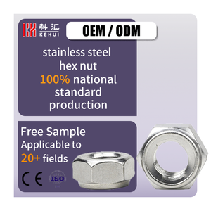 Tuercas Hexagonales de Acero Galvanizado A2-70 A4-70, Pernos y Tuercas Hexagonales M6 con Rosca UNF UNC para Aplicaciones de Minería y Salud - Product Image 1