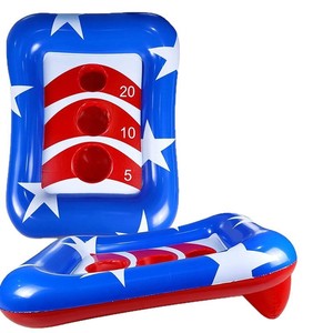 Jeu de lancer <span class=keywords><strong>gonflable</strong></span> flottant 36x29x11 pouces, design patriotique, jouet de fête au bord de la <span class=keywords><strong>piscine</strong></span> pour enfants, <span class=keywords><strong>jeux</strong></span> aquatiques amusants pour toute la famille - Product Image 5