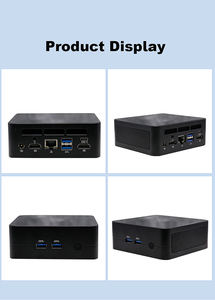 AMD Ryzen Mini PC avec R5 5500U/R7 <span class=keywords><strong>5700U</strong></span> Dual HD 2.0 64GB DDR4 Dual M.2 SSD Smart Silent Fan pour HTPC Available AU/US/EU Plugs - Product Image 6