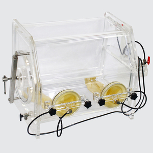 Nền Kinh tế nhỏ gọn phòng thí nghiệm phòng thí nghiệm chân không Acrylic <span class=keywords><strong>mini</strong></span> hộp găng tay - Product Image 2