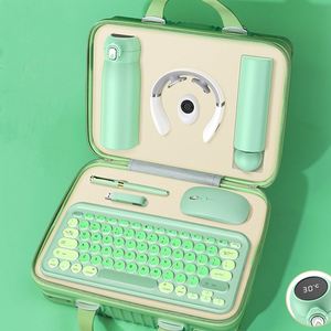 Regalos IStapromo, Juego de Accesorios de Oficina VIP Corporativos con Logotipo Personalizado Promocional 7 en 1, Juego de Regalo Empresarial con Ratón y Teclado de Oficina - Product Image 3