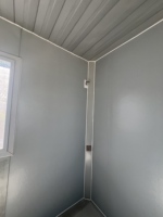Maison modulaire en conteneur de 20 pieds, imperméable, ignifuge, écologique, à montage rapide, pour usage résidentiel et glamping