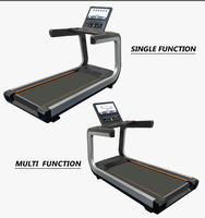 Tapis de course électrique bon marché commercial avec TV, équipement de gymnastique