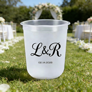 Gobelet jetable en PP transparent givré en forme de U, personnalisé avec logo, pour boissons froides et chaudes, avec couvercle, 90-380/500/700U, fabriqué sur mesure en usine - Product Image 3