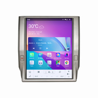 Compatible con Toyota Tundra 2012-2020, Sistema de Navegación CarPlay Inalámbrico con Pantalla Vertical IPS de 12.1 Pulgadas para el Tablero