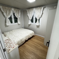 Maison préfabriquée extensible en conteneur de 40 pieds sur 20 pieds, villa, maison mobile préfabriquée portable, 2, 3, 4 chambres avec salle de bain