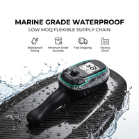 Contrôleur sans fil à écran LCD numérique transparent scellé de qualité supérieure avec accélérateur au pouce pour planche électrique, hydrofoil et jetboard