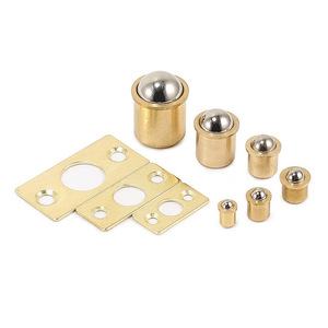 Loquet magnétique en laiton doré pour porte d'armoire, design minimaliste - Product Image 4