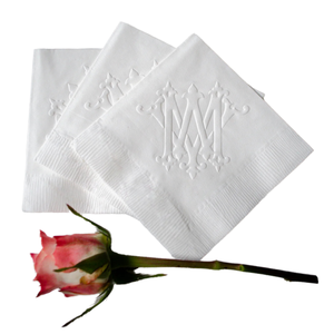 กระดาษเช็ดปากพิมพ์ลายคุณภาพดีแบบพับ 1/4 ขายดีที่สุด - Product Image 1