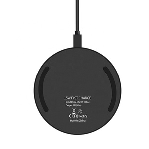 EproX10 cargador inalámbrico USB espejo ronda 10W Qi rápido cargador inalámbrico <span class=keywords><strong>para</strong></span> <span class=keywords><strong>Samsung</strong></span> iPhone 11 <span class=keywords><strong>PRO</strong></span> <span class=keywords><strong>para</strong></span> los <span class=keywords><strong>Airpods</strong></span> <span class=keywords><strong>pro</strong></span> - Product Image 3
