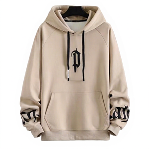 Vente en gros usine – Sweat à capuche classique essentiel 2025 de haute qualité, personnalisable, 100 % coton, avec logo brodé et imprimé, pour hommes et femmes, collection automne - Product Image 1
