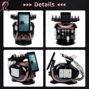 8in1 Multi-Fonctionnel H2o2 Aqua Peel Machine De Nettoyage Des Pores Du Visage Rajeunissement De La Peau Oxygène Jet Dermabrasion Ciblé Zone Des Yeux - Product Image 5