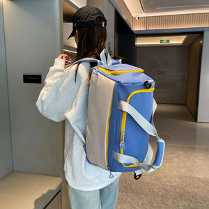 Mochila de viaje con LOGO personalizado para mujer, de gran capacidad, deportiva, para gimnasio, con compartimento separado para ropa húmeda y seca, y para zapatos. - Product Image 2