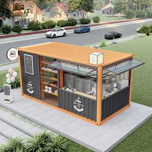 DYCE1 Casa Prefabricada Creativa Personalizada, Contenedor de Acero para Oficina Móvil, Cafetería y Tienda de Té - Product Image 1