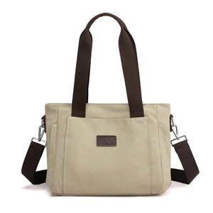 Women's <b>Canvas</b> Shoulder <b>Bag</b> Fashion Crossbody Handbag Retro <b>Large</b> Capacity <b>Bags</b> Multi Pocket Zipper Casual Tote <b>Bags</b> - Product Image 6
